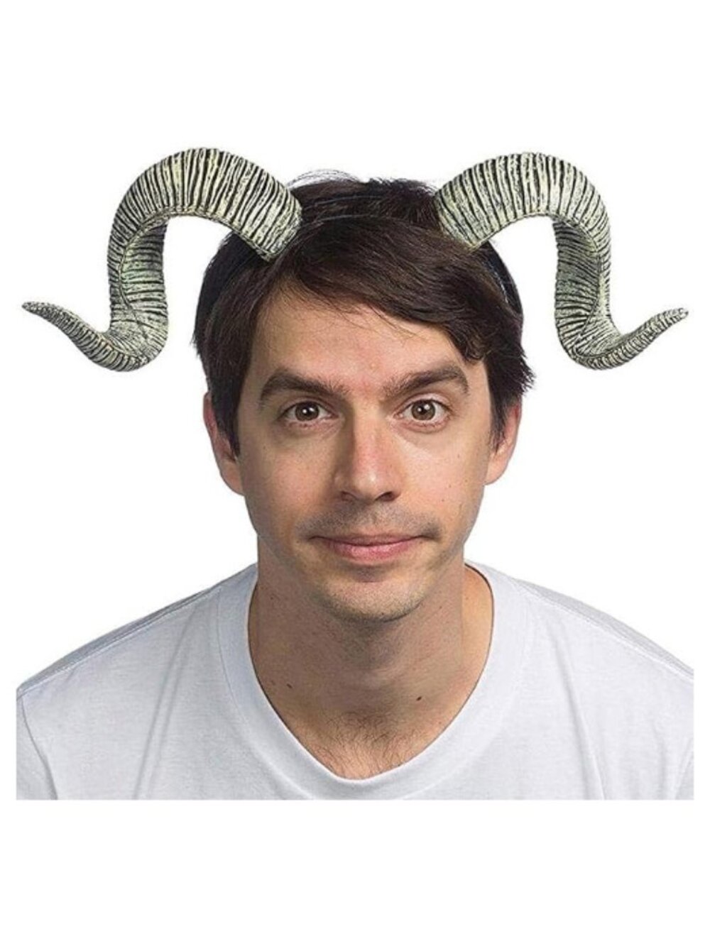 Adult Supersoft Ram Horns Costume Headwear